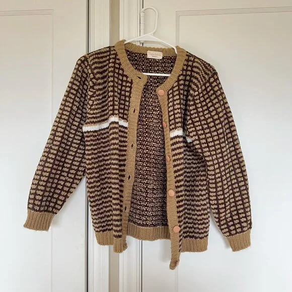 Vintage Japanese cardigan sweater - Picture 5 of 14